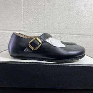 Birkenstock Tracy Black Leather Mary Jane Flats Buckle Shoes Women's 37 EU/6 US